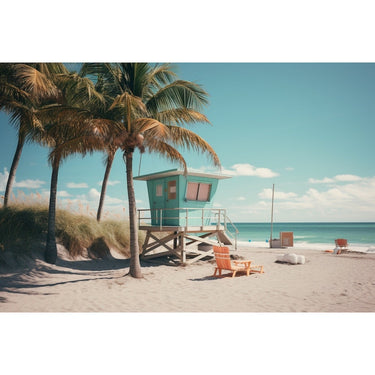 Florida Beach Canvas